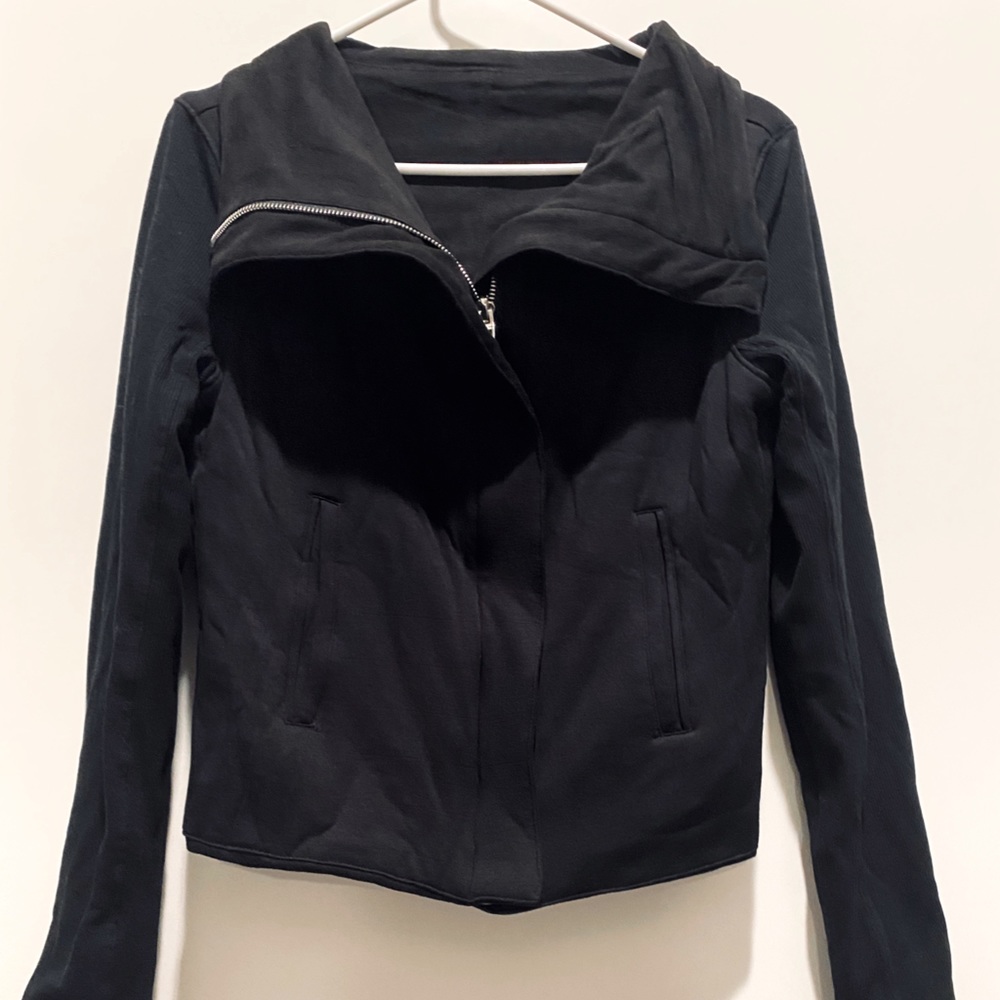 Reversible moto jacket
